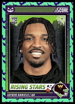 2024 Score-A-Treat GREEN BATS / #26 / Jayden Daniels ROOKIE - Image 1 of 2