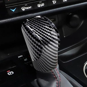Carbon Look Car Gear Shift Knob Head Cover Trim For Lexus ES200 250 NX300 RX450H - Picture 1 of 10