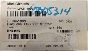 LFCN-1000 MINI CIRCUITS Ceramic Low Pass Filter  10 PIECES **FREE SHIPPING** - Picture 1 of 1