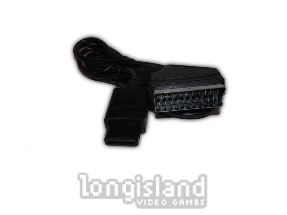 Super Nintendo SNES RGB SCART Cable – NTSC – 6FT Video Cord – N64 GameCube – NEW - Image 1 of 1