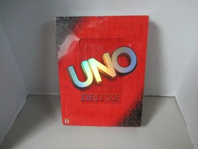 Mattel "UNO DELUXE"  Uno Edition Card Game Complete Set 2001 Brand New In Box - Image 1 of 4