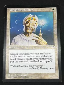 Magic the Gathering MTG Enlightened Tutor White Mirage Uncommon - Picture 1 of 2