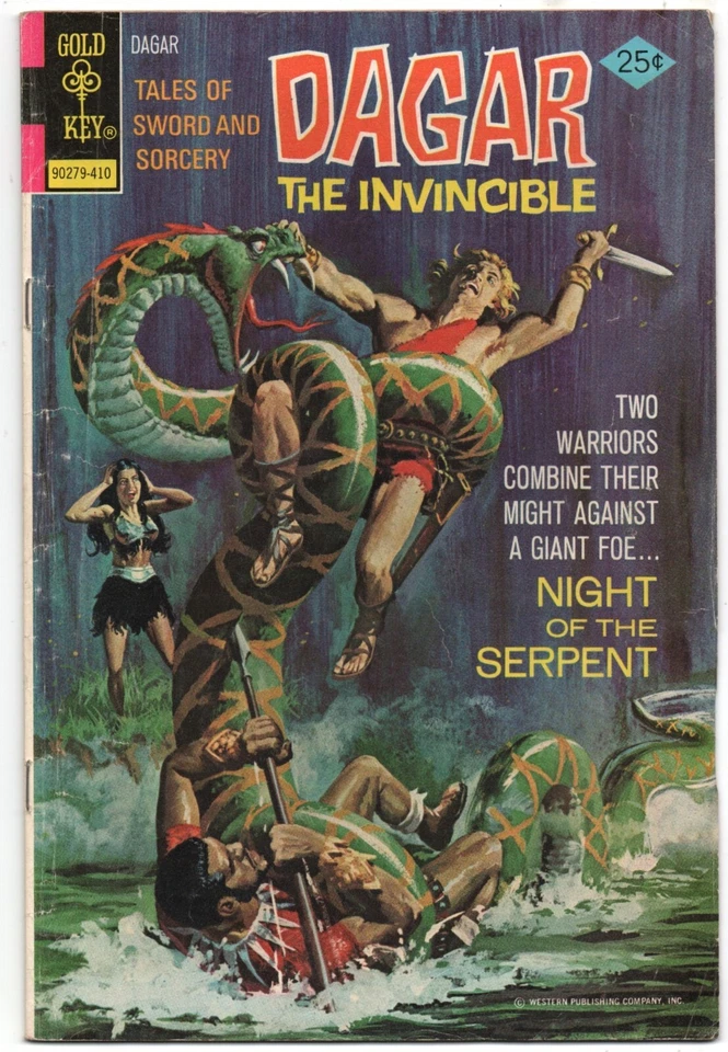 DAGAR EL INVENCIBLE #9. SANTOS / GLUT. LLAVE ORO 1974. 3,5/4 Foto 1 de 2