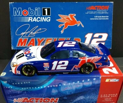 JEREMY MAYFIELD #12 Mobil One 2001 Ford Taurus 1:24 Action - Image 1 of 4
