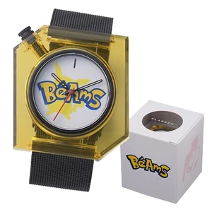 Pokemon Center SHIBUYA Original BEAMS KLASEE14 Silhouette WATCH PK Pikachu New - Picture 1 of 8