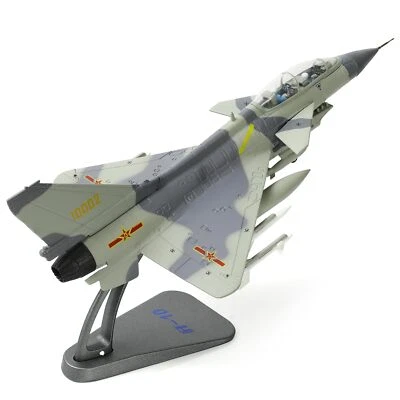 1/72 J10 Vigorous Dragon Fighter Jet Model Military Aircraft Diecast Metal - Image 1 of 4