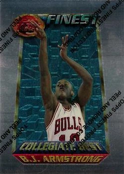 1994-95 Finest #252 B.J. Armstrong - Image 1 of 2