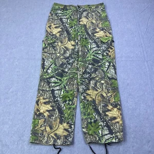 Vintage Field Staff Pants Mens Medium Mossy Oak Obsession 6 Pocket Cargo Camo - Picture 1 of 14