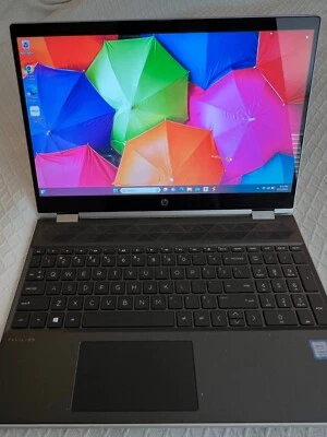 Portátil/Tablet HP Pavillion x360 15,5" Intel Core i5 8ª generación - Buen estado Foto 1 de 4