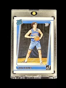 Josh Giddey RC - 2021-22 NBA Panini Donruss Rated Rookie OKC Thunder Aussie #202 - Picture 1 of 2