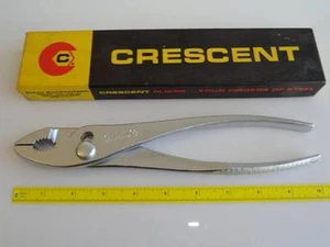 VTG Crescent Pliers H210 Cee Tee 10" Combination Slip Joint Tool NOS Rare USA - Picture 1 of 1