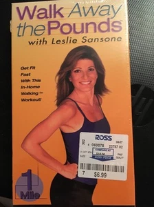 Walk Away The Pounds With Leslie Damsons VHS. New - Bild 1 von 2