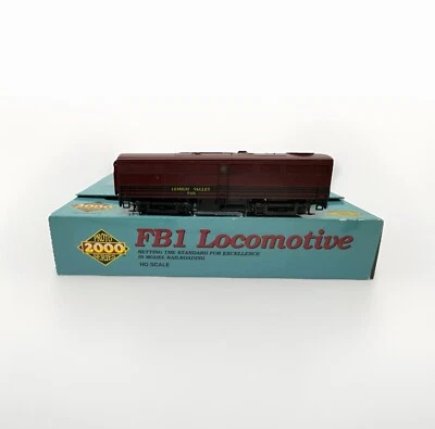 Proto 2000 Life-Like HO #549 Lehigh Valley DCC FB1 Diesel Loco Unit B   - Image 1 of 4