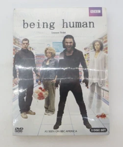 BEING HUMAN - Season Three (DVD, 2011) BBC America NEW Sealed - Picture 1 of 2