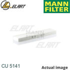 Filter,Interior Air For Ford,Jaguar Mondeo Iii Estate,Bwy Mann-Filter Cu 5141