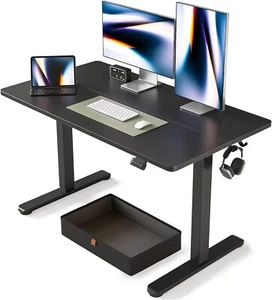 FEZIBO 48 X 24 Inches Standing Desk W/Drawer Adjustable Height Home Office Desk - Picture 1 of 9