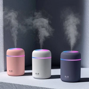 Led Portable essential oil Diffuser Usb UltraSonic Aromatherapy Air Humidifier - Picture 1 of 9