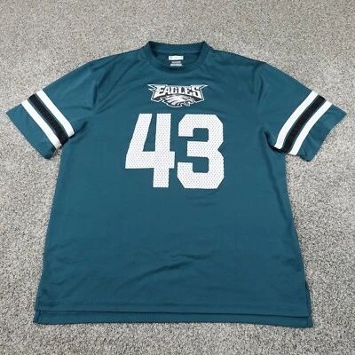 Darren Sproles 球衣男式 XXL 2XL 绿色费城老鹰队 43 NFL 足球 PA — 第 1/4 张图片