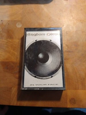 KINGDOM COME IN YOUR FACE Cassette Tape OG 1989 Heavy Metal Rare - Image 1 of 4