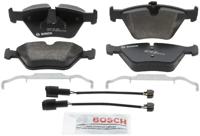 Полуметаллические передние тормозные колодки Bosch QuietCast для 2001-2005 BMW 330xi 2002 2003 годов выпуска - Изображение 1 из 4
