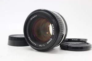 【COMO NUEVO】Lente estándar Nikon Ai-S NIKKOR 50 mm F1,4 MF para montaje F de JAPÓN 2314 - Imagen 1 de 8