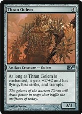 4x MTG: Thran Golem - Uncommon Artifact - Magic 2012 - M12 - Magic Card