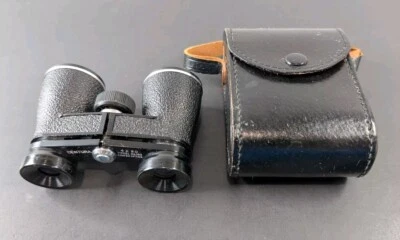 Centura Binoculars 4x30 Model No. 102 Coated Optics Vintage With Leather Case - Image 1 of 4