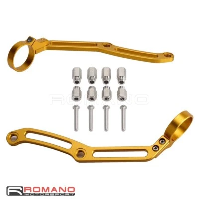 Soportes de montaje para Harley Ohlins 044 y Legends traseros con amortiguadores de depósito remoto Foto 1 de 4