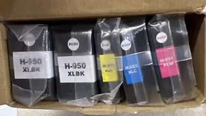 5PK Ink Cartridge 950XL 951XL for HP Office Pro Printer 8100 8600 8610 8620 - Picture 1 of 3
