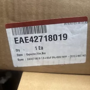 LG EAE42718019 Capacitor, Film, Box for LG /Samsung Air conditioner - Picture 1 of 4