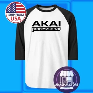 AKAI Profesional Hombre Raglán Negro Talla S-2XL - Imagen 1 de 1