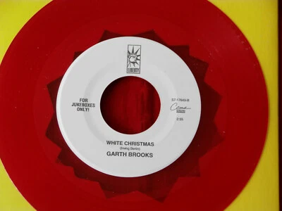 GARTH BROOKS~ WHITE CHRISTMAS~ SILENT NIGHT~ LIBERTY~ RARE ~NOVELTY~COUNTRY - Image 1 of 2