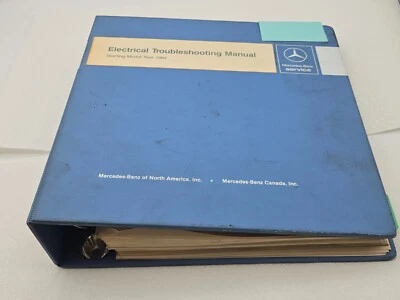Mercedes 124 Electrical Troubleshooting Wiring Manual starting 1984 Diesel Foto 1 de 4