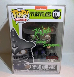 Funko Pop firmado por Kevin Nash! Super trituradora Teenage Mutant Ninja Turtles TMNT - Imagen 1 de 2