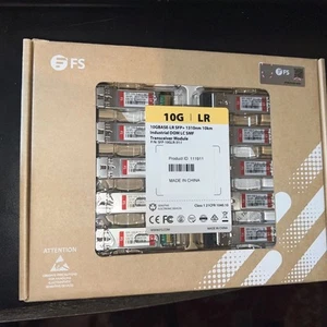 10 pack FS SFP-10GLR-31 Transceiver Module - Afbeelding 1 van 1