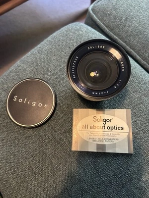 Soligor Wide-Auto Ultra Wide 21mm F3.8 Lens For Pentax M42 Made By Tokina Mint - Image 1 of 3