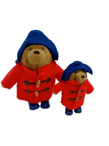 Paddington Bear Plush Soft Toy Teddy Bears Red Coat Blue Hat Collectable - Picture 1 of 10