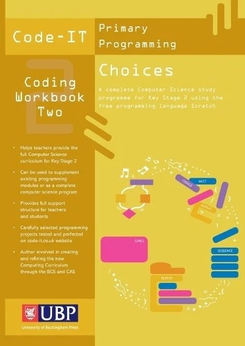Phil Bagge Code-It Workbook 2: Choices In Programming Using Scratch (Paperback) - Image 1 of 1