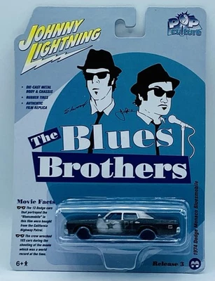 JOHNNY LIGHTNING THE BLUES BROTHERS 1974 DODGE MONACO THE BLUESMOBILE  - Image 1 of 2