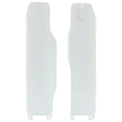 Juego de cubiertas de horquilla inferior Acerbis blancas para Honda CR500R 1990-2001 Foto 1 de 2