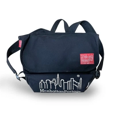 Manhattan Portage x Beams Backpack Bag Rucksack Black Cordura 40th Anniversary - Image 1 of 4