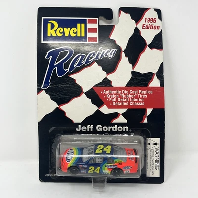 Jeff Gordon #24 1996 Revell Racing 1:64 NASCAR Diecast Stock Car w/ Rubber Tires - Image 1 of 4