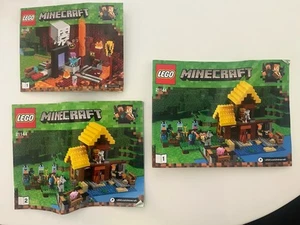 Lot of 25 LEGO Instruction Manuals Booklets Minecraft Star Wars DC Comics - Picture 1 of 7