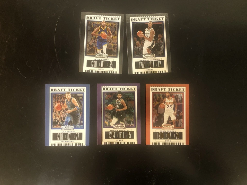 You Pick Draft Ticket Basketball Trading Cards Panini Contenders 2019 NBA Sports - Image 1 of 1