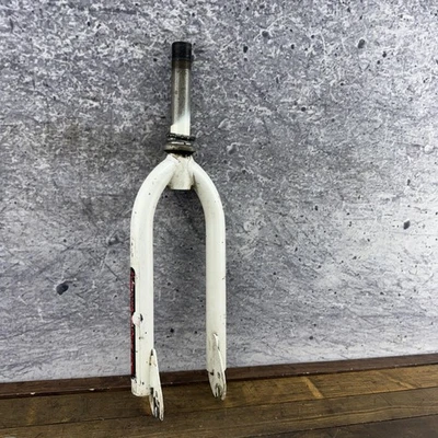 Vintage Huffy Racing 10 BMX Fork Tubular Racing  20 in Steel  1" Threaded  80s - Image 1 of 4