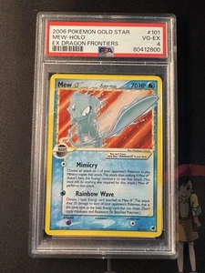 Pokémon Nueva Estrella Dorada Especie Delta EX Dragon Frontiers Holo Tarjeta 101/101 PSA 4 - Imagen 1 de 2