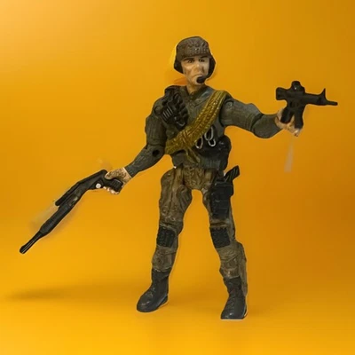 Figura de acción 2003 Lanard The Corps Commando Force John Eagle con 2 armas Foto 1 de 2