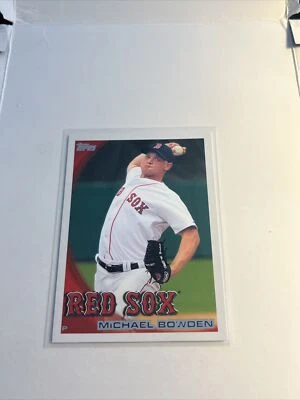 2010 Topps - #499 Michael Bowden Boston Red Sox - Image 1 of 2