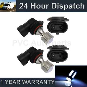 2X HB3 9005 WHITE 4 LED FRONT MAIN HIGH BEAM LIGHT BULBS KIT XENON MB503901 - Picture 1 of 1