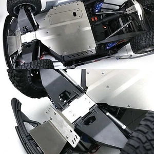 Stainless Steel Chassis Armor Guard Plate for LOSI SUPER BAJA REY 2.0 1/6 - Picture 1 of 12